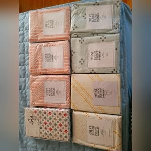 Jay St Block Print Co Euro Sham 100% Cotton Various Colors